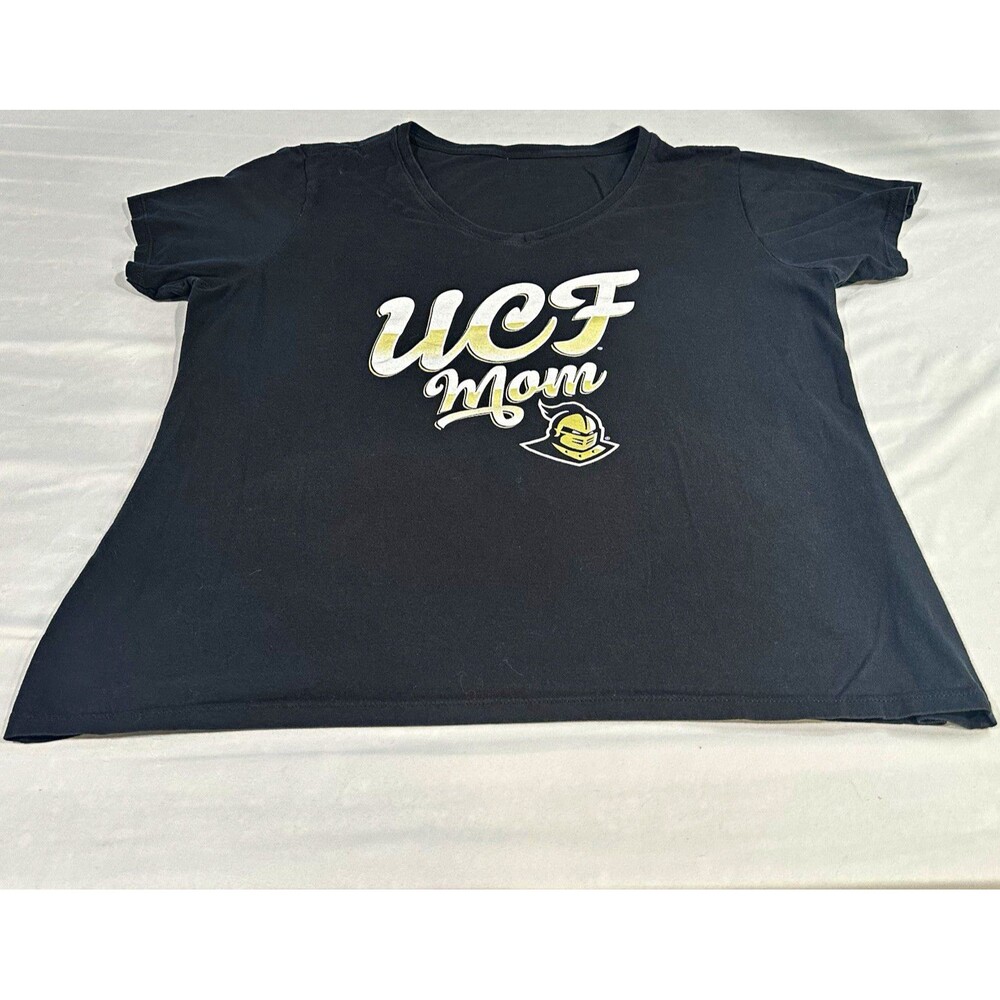 UCF Mom T Shirt Womens 2X Black Fanatics Knights University of Central Florida